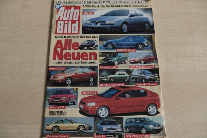 Deckblatt Auto Bild (29/1997)